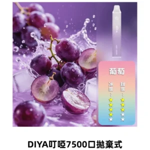 DIYA叮啞7500口拋棄式大容量一次性電子煙3%